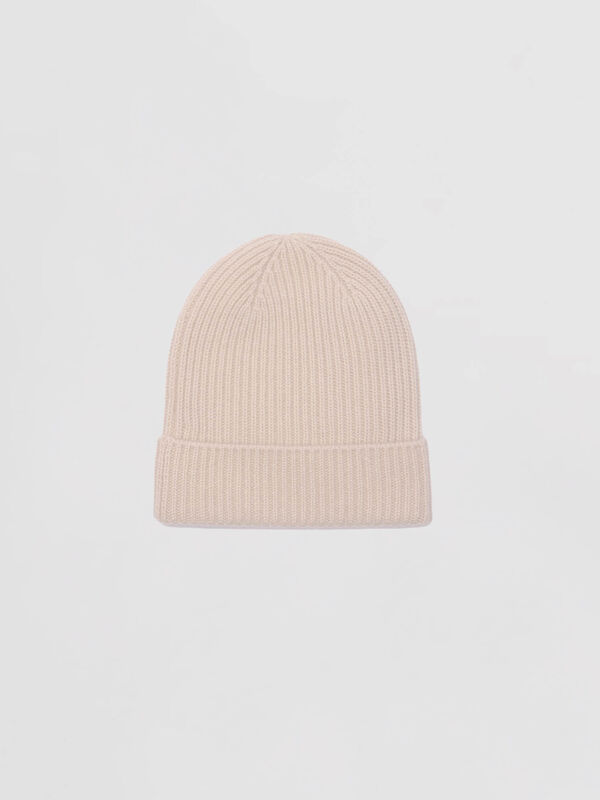 Gerippte M&uuml;tze aus Bio-Kaschmir image number 2