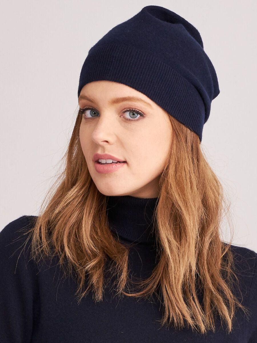 Basic organic cashmere hat image number 39