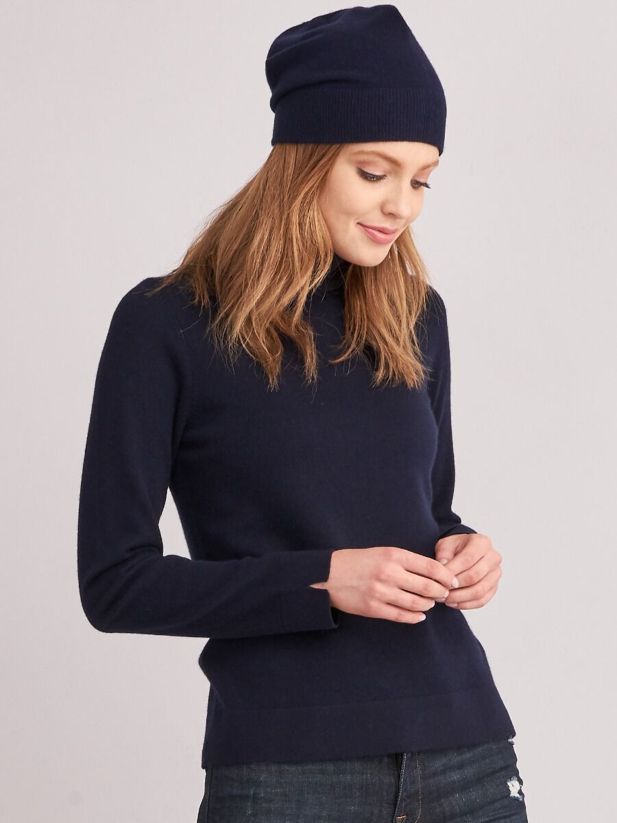 Basic organic cashmere hat image number 40