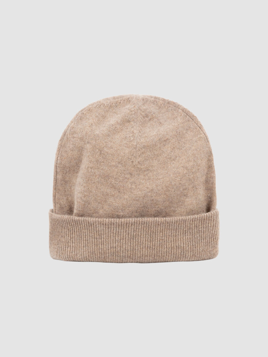 Mütze mit Rippsaum aus Bio-Kaschmir image number 0