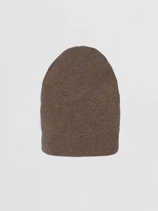 Mütze mit Rippsaum aus Bio-Kaschmir image number 0