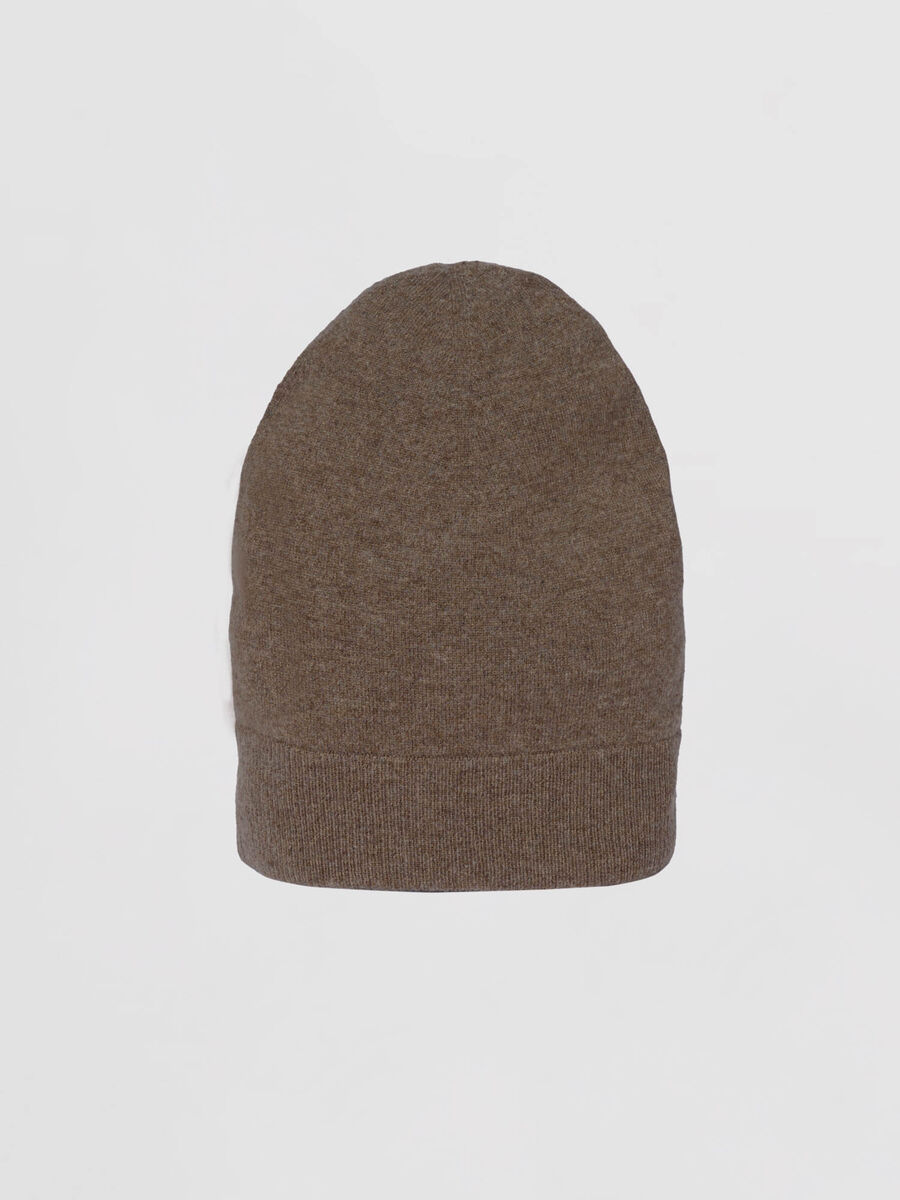 Mütze mit Rippsaum aus Bio-Kaschmir image number 0