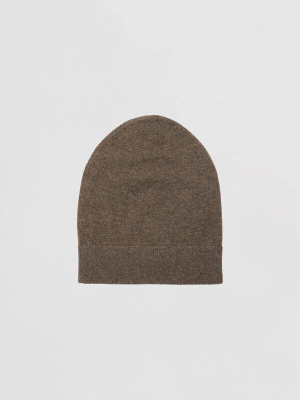 Mütze mit Rippsaum aus Bio-Kaschmir image number 2