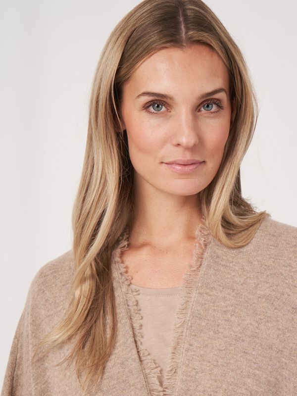 Cape with fringes image number 2