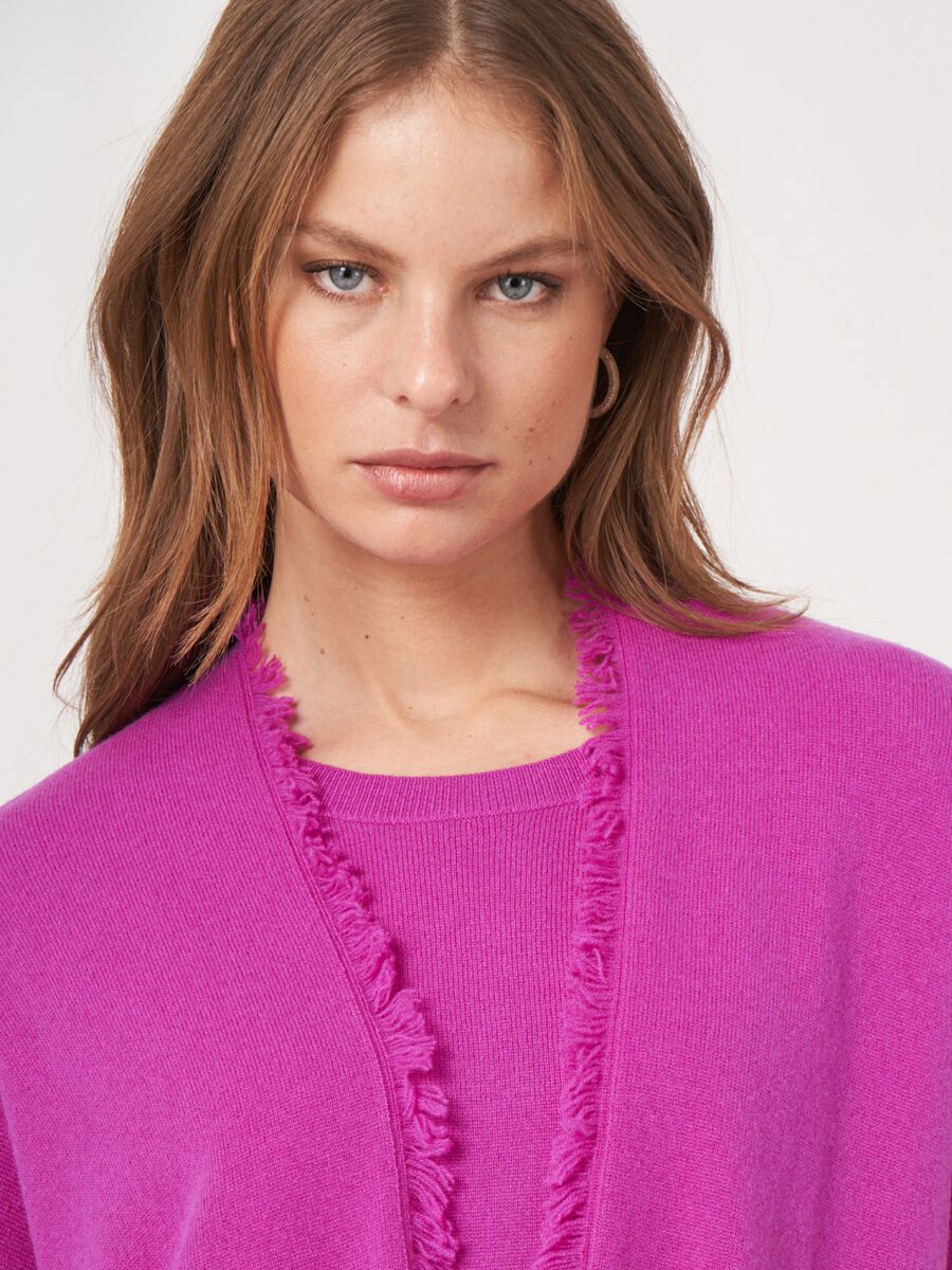 Poncho-Umhang mit Fransen image number 3