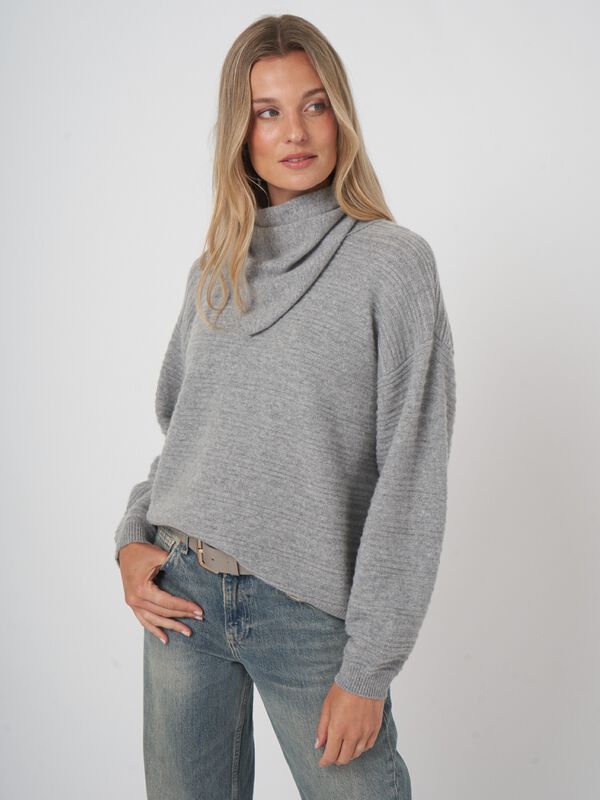 Driehoekige cashmere bandana - biologisch & elegant image number 2