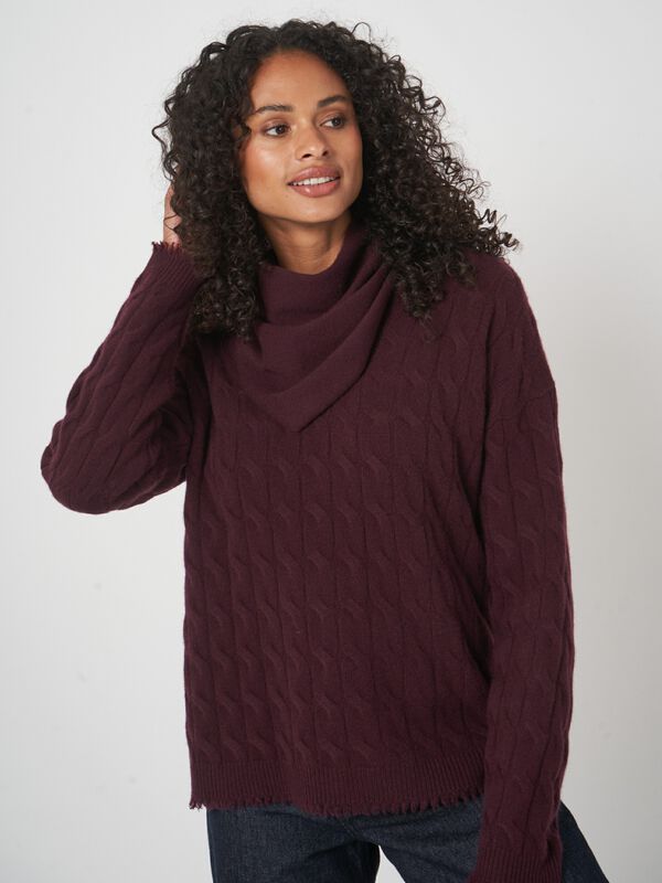 Dreieckiges Bandana aus Bio-Kaschmir image number 5