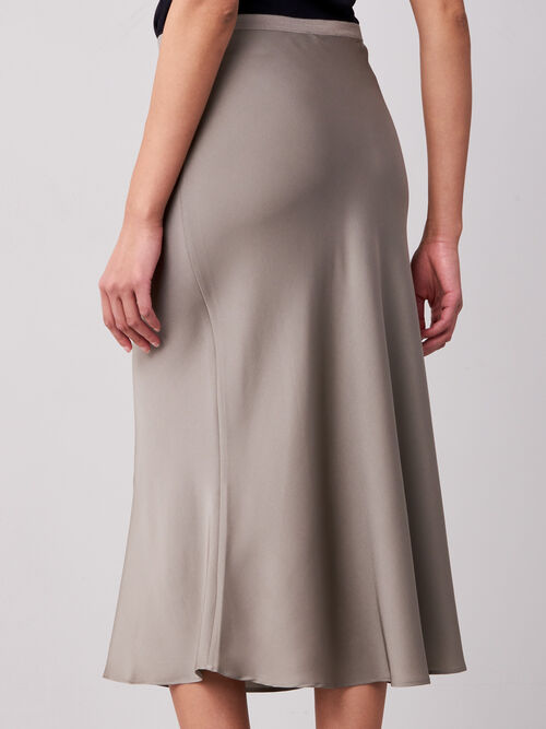 Jupe en soie &agrave; taille &eacute;lastique