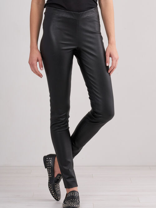 Leggings en cuir