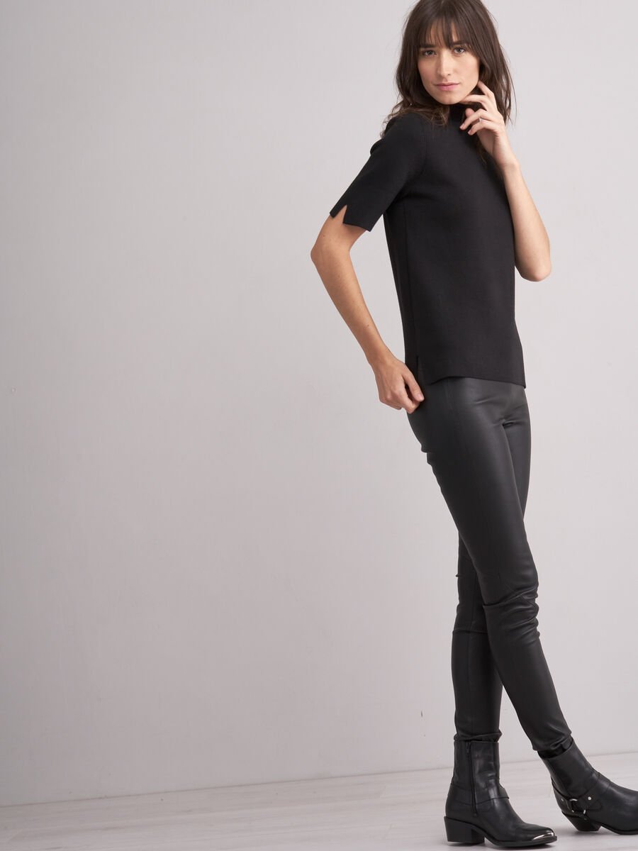 Leren legging image number 3
