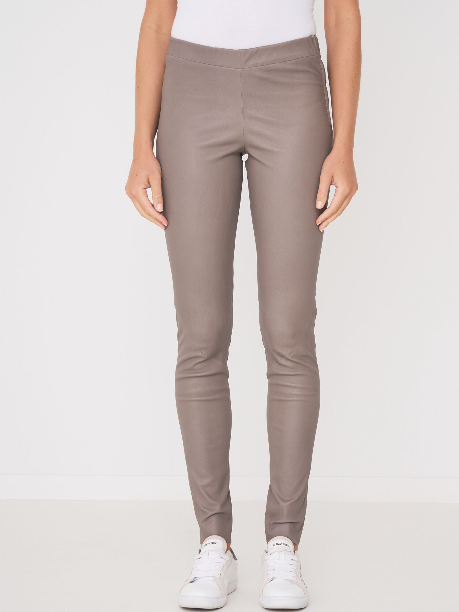 Leren legging