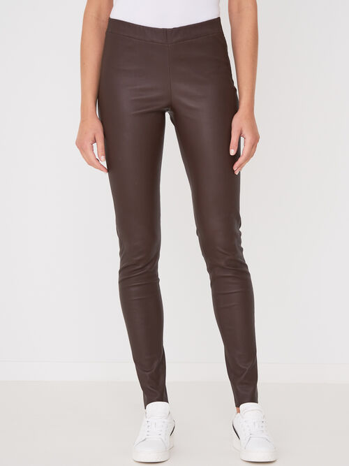 Leather leggings