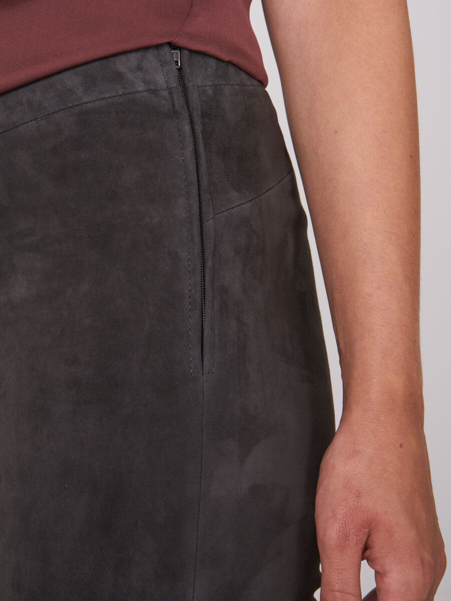 Suede leather leggings image number 2