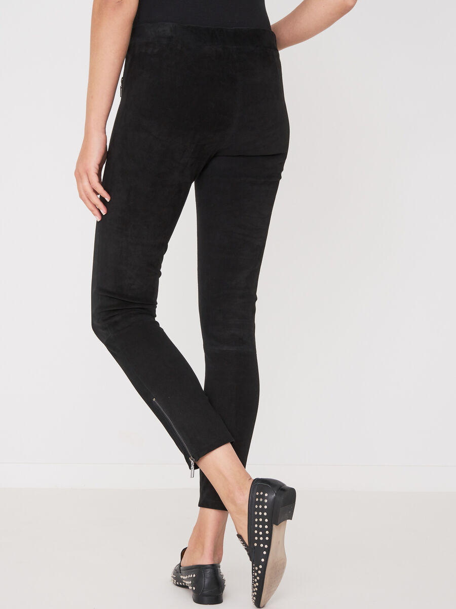 Damesbroek van suède image number 1