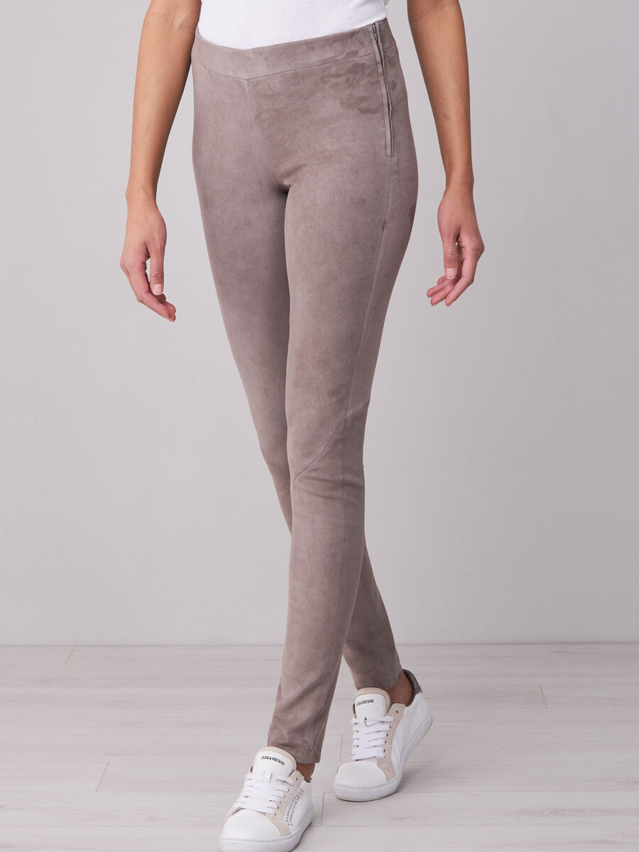 Pantalon en daim image number 8