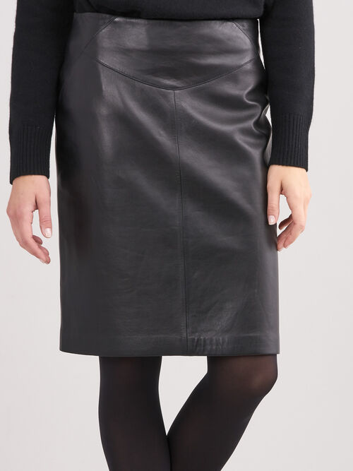 Leather skirt