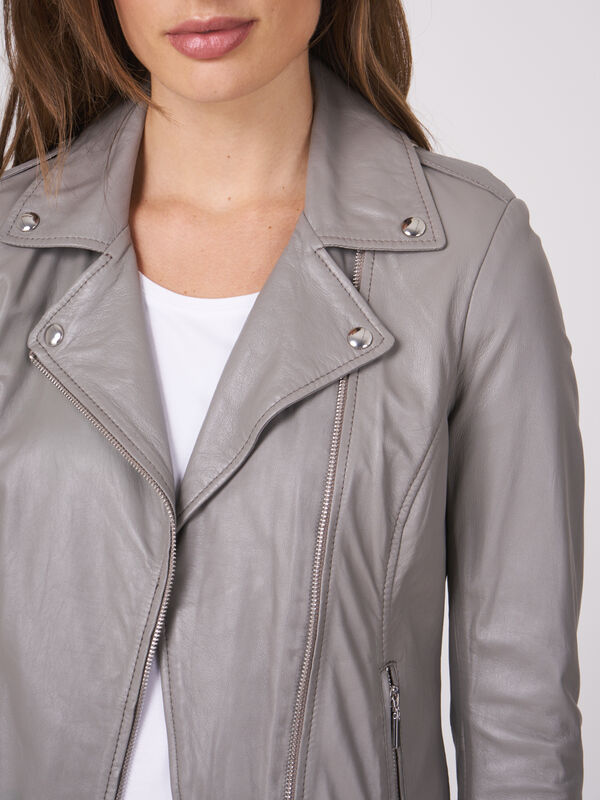 Bikerjacke aus Leder image number 2