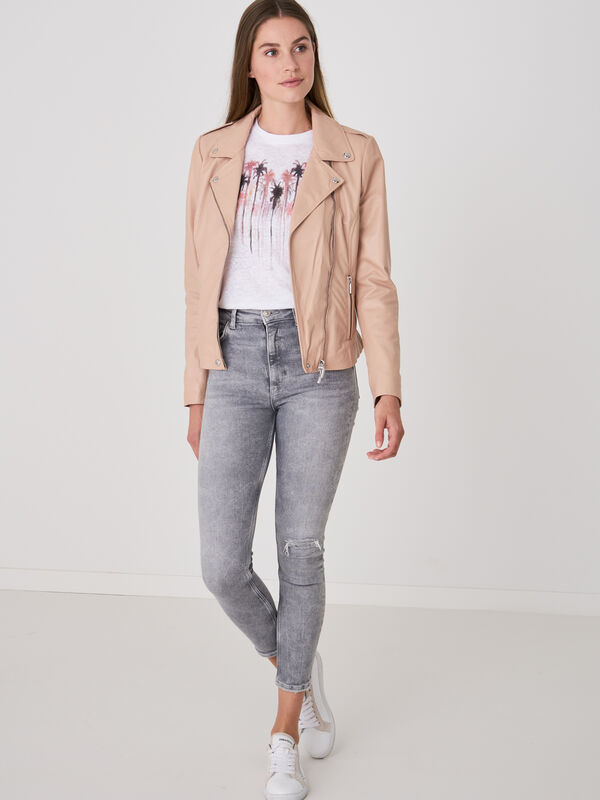 Bikerjacke aus Leder image number 3