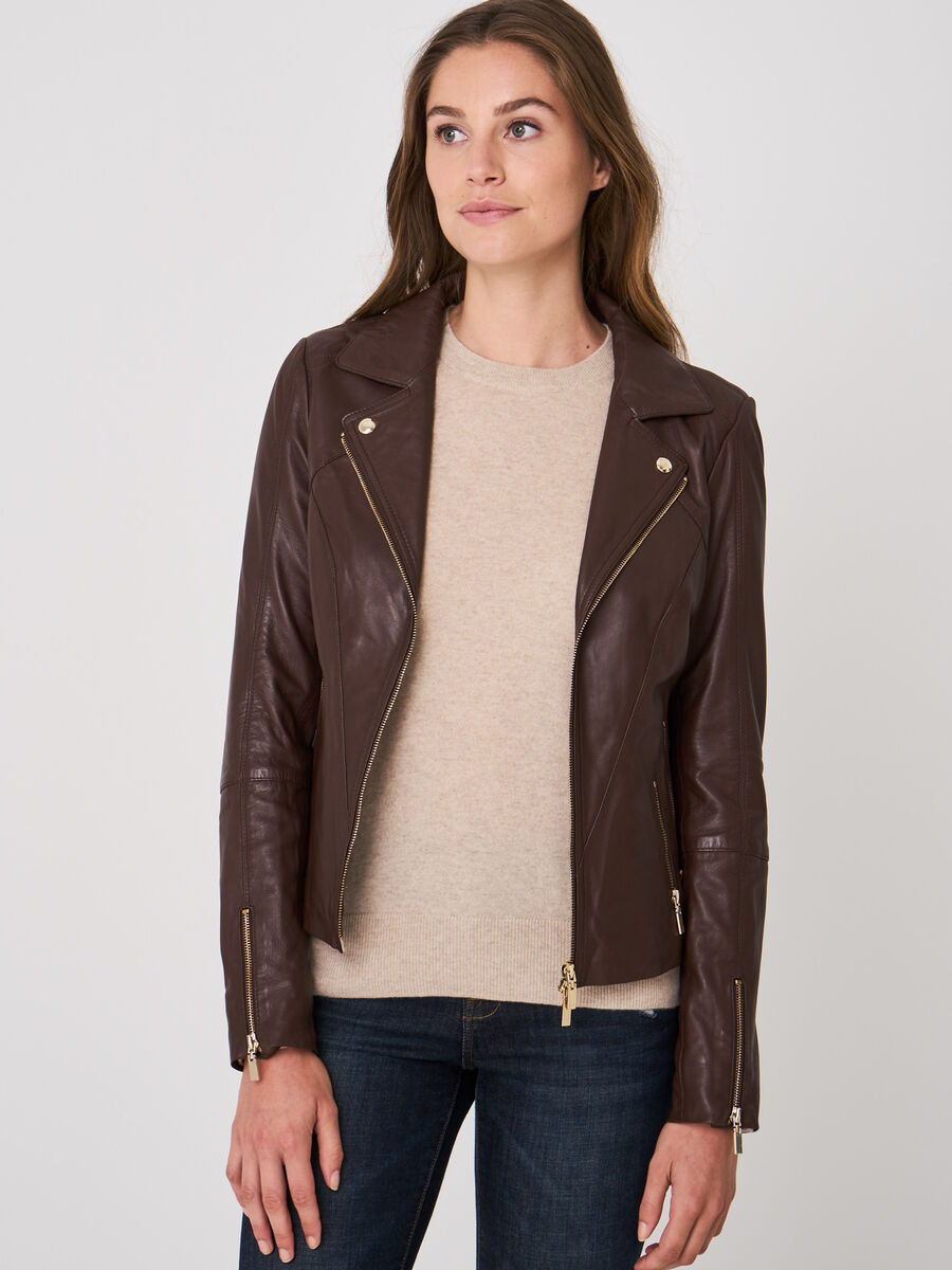 Perfecto femme en cuir image number 0