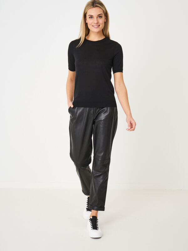 Loose Fit Lederhose image number 3