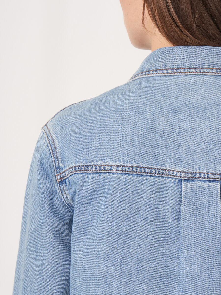 Hemdjacke aus Denim image number 5
