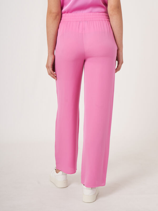 Losse zijden broek image number 1