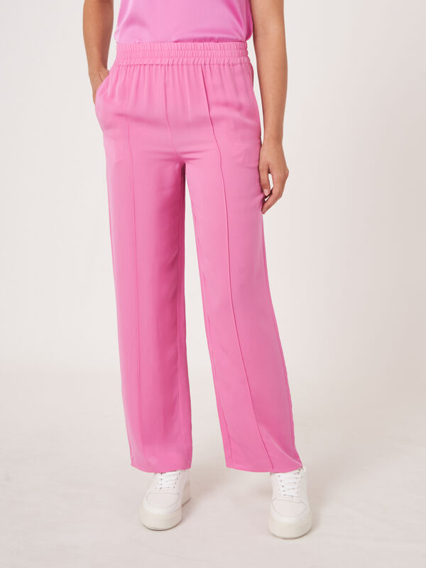 Losse zijden broek image number 4