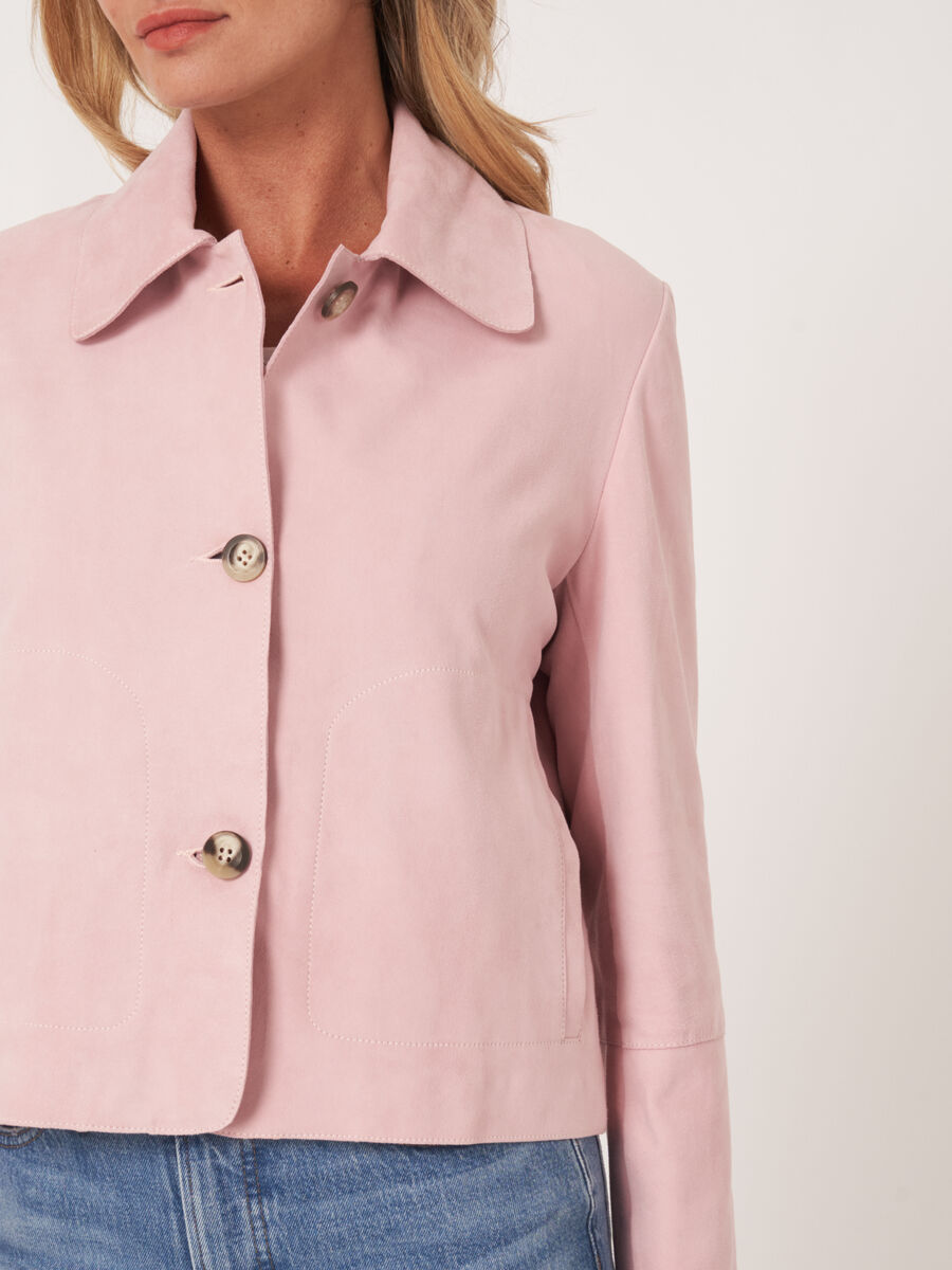 Wildlederjacke mit Kn&ouml;pfen image number 4