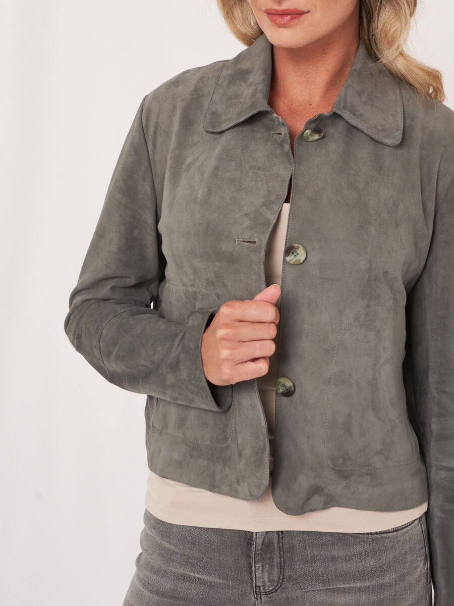 Wildlederjacke mit Kn&ouml;pfen image number 10