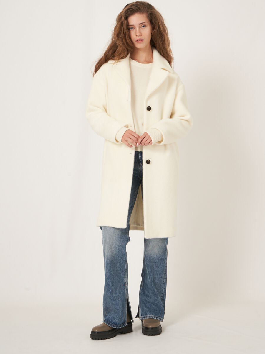 Jas van wolmix met knopen image number 6