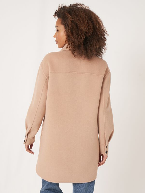 Veste-Chemise en laine mélangée image number 3