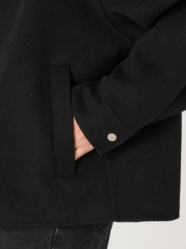 Jacke aus Wollmischung mit Zwei-Wege-Reißverschluss image number 2