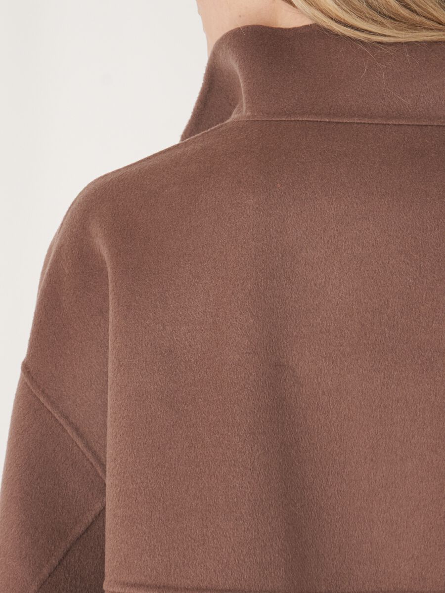 Jacke aus Wollmischung mit Zwei-Wege-Reißverschluss image number 3