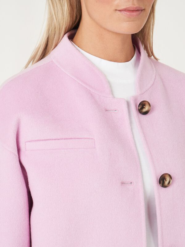 Veste courte en laine mélangée image number 3