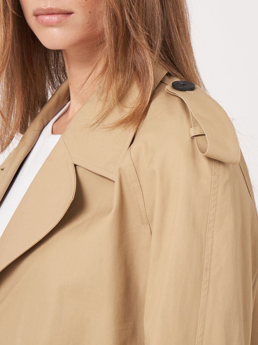 Veste trench raccourcie image number 4