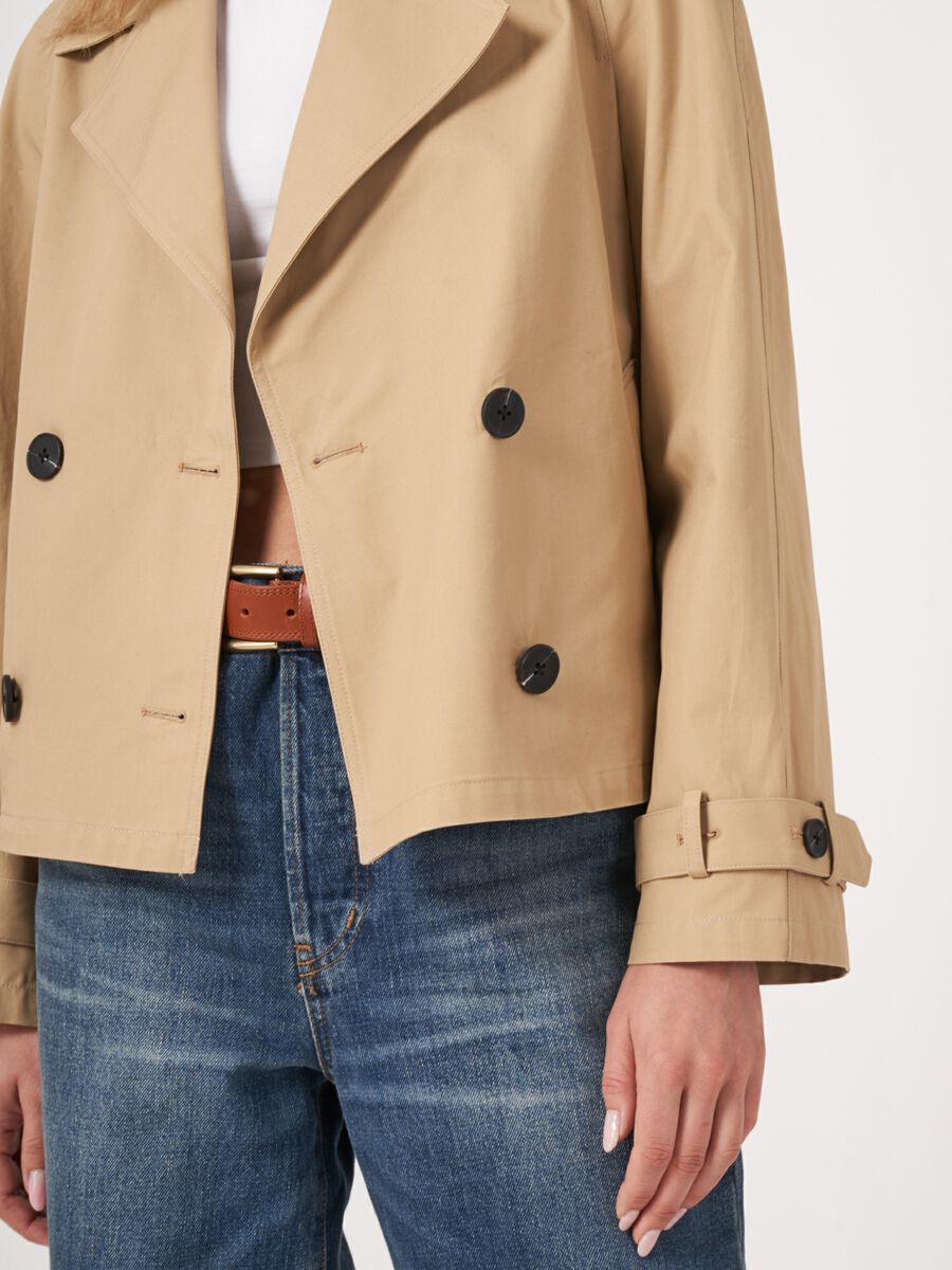 Veste trench raccourcie image number 5