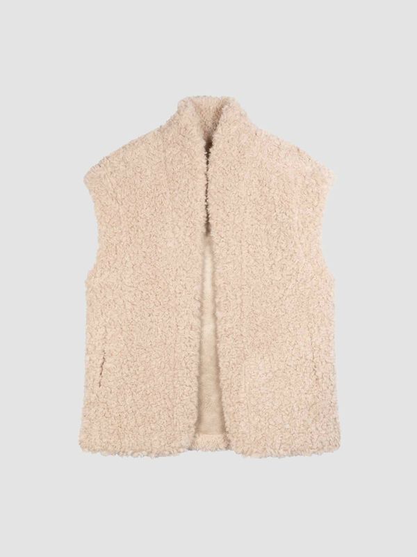 Omkeerbaar vest van wolmix image number 4