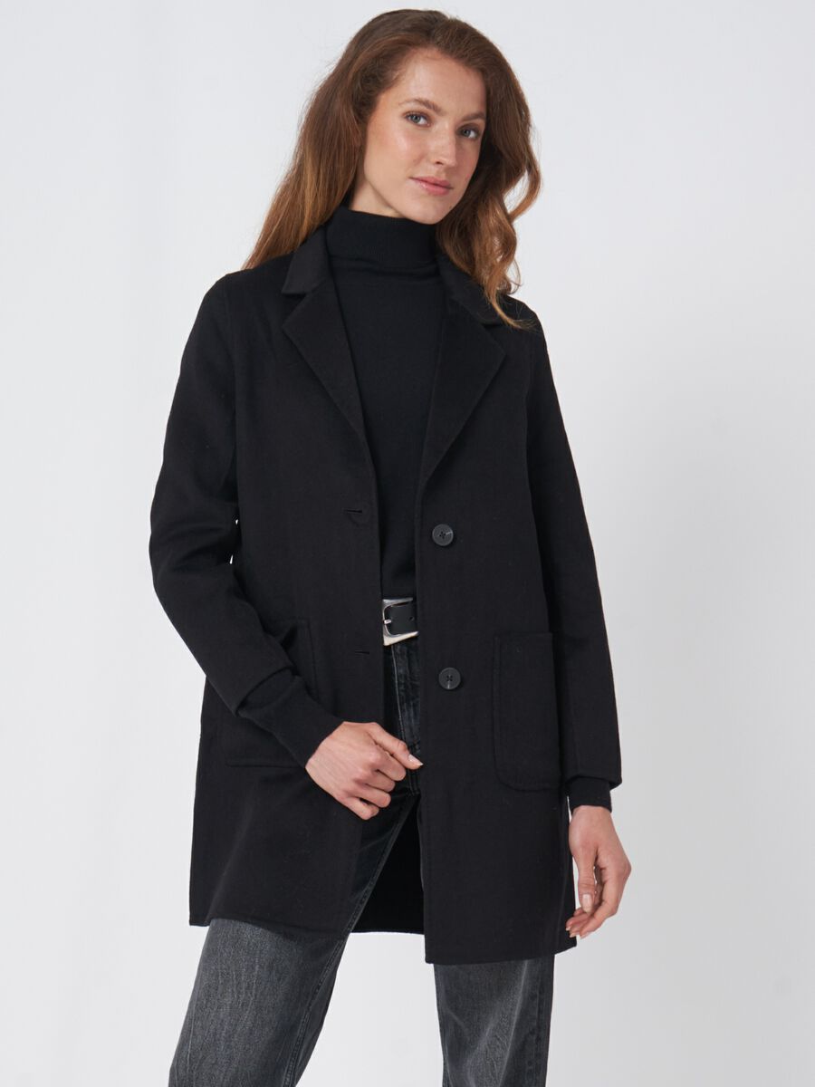 Wool blend coat image number 0