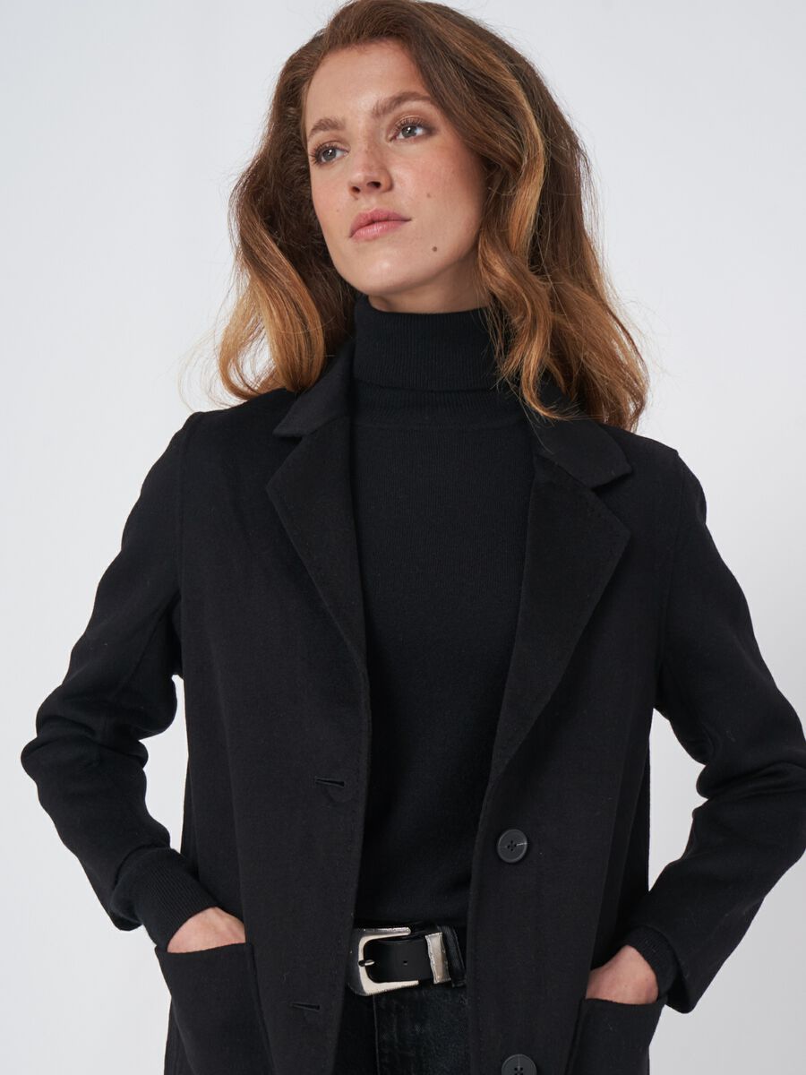 Wool blend coat image number 1