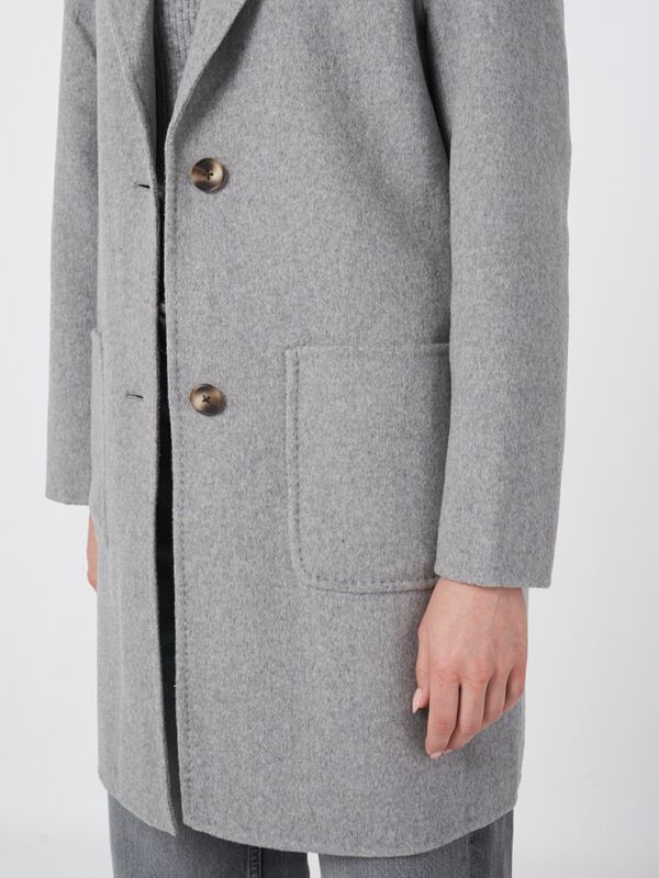 Manteau en laine mélangée image number 4