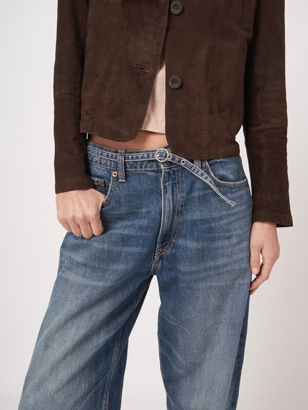 Damenjacke aus Veloursleder - modern und vielseitig image number 3