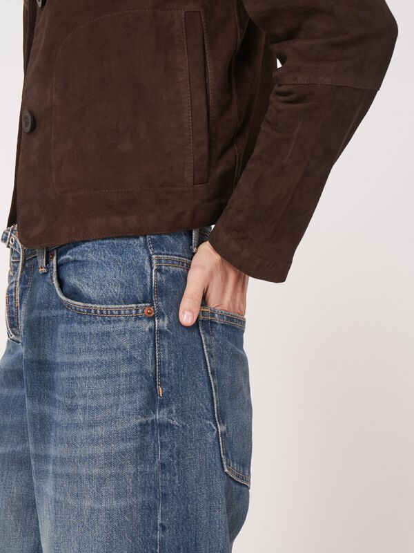 Damenjacke aus Veloursleder - modern und vielseitig image number 4