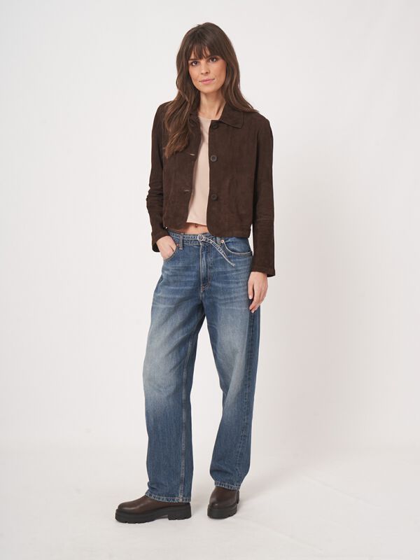 Damenjacke aus Veloursleder - modern und vielseitig image number 5