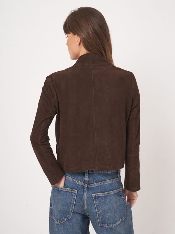 Damenjacke aus Veloursleder - modern und vielseitig image number 6