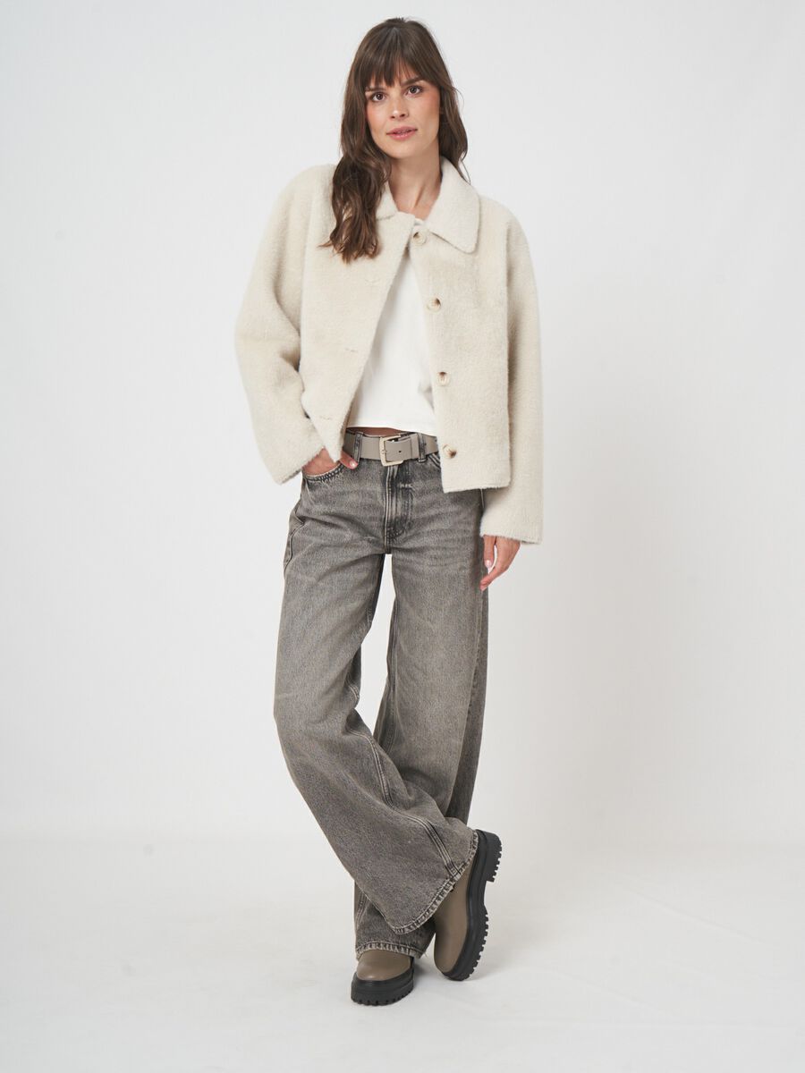 Korte jas van faux fur - comfort & klasse image number 7