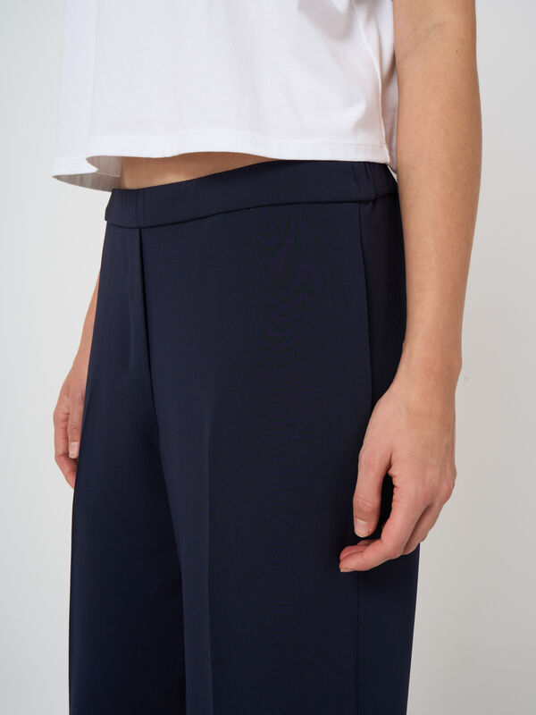 Kreukarme broek met rechte pijp image number 2