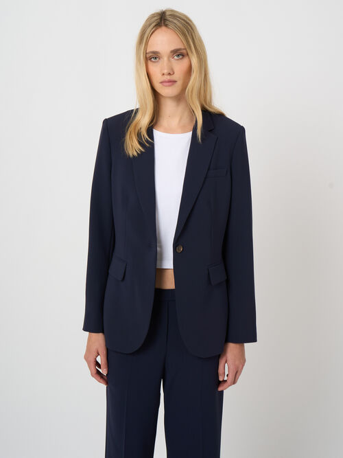 Women&rsquo;s wrinkle-resistant soalon tailored blazer