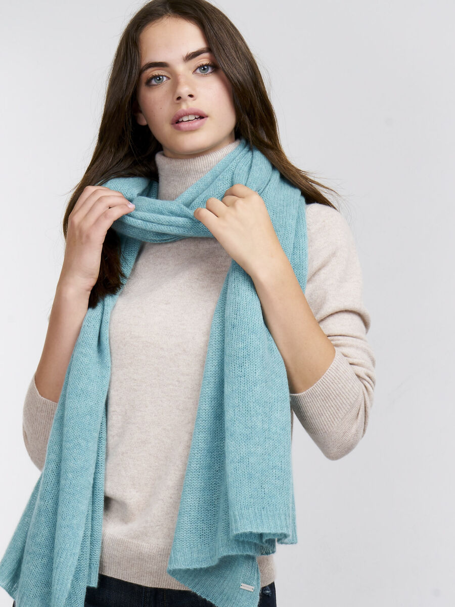 Oversized cashmere scarf image number 0