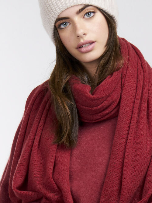 gestrickter Kaschmirschal