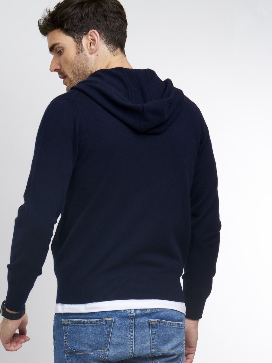 Zip-hoodie van cashmere image number 1